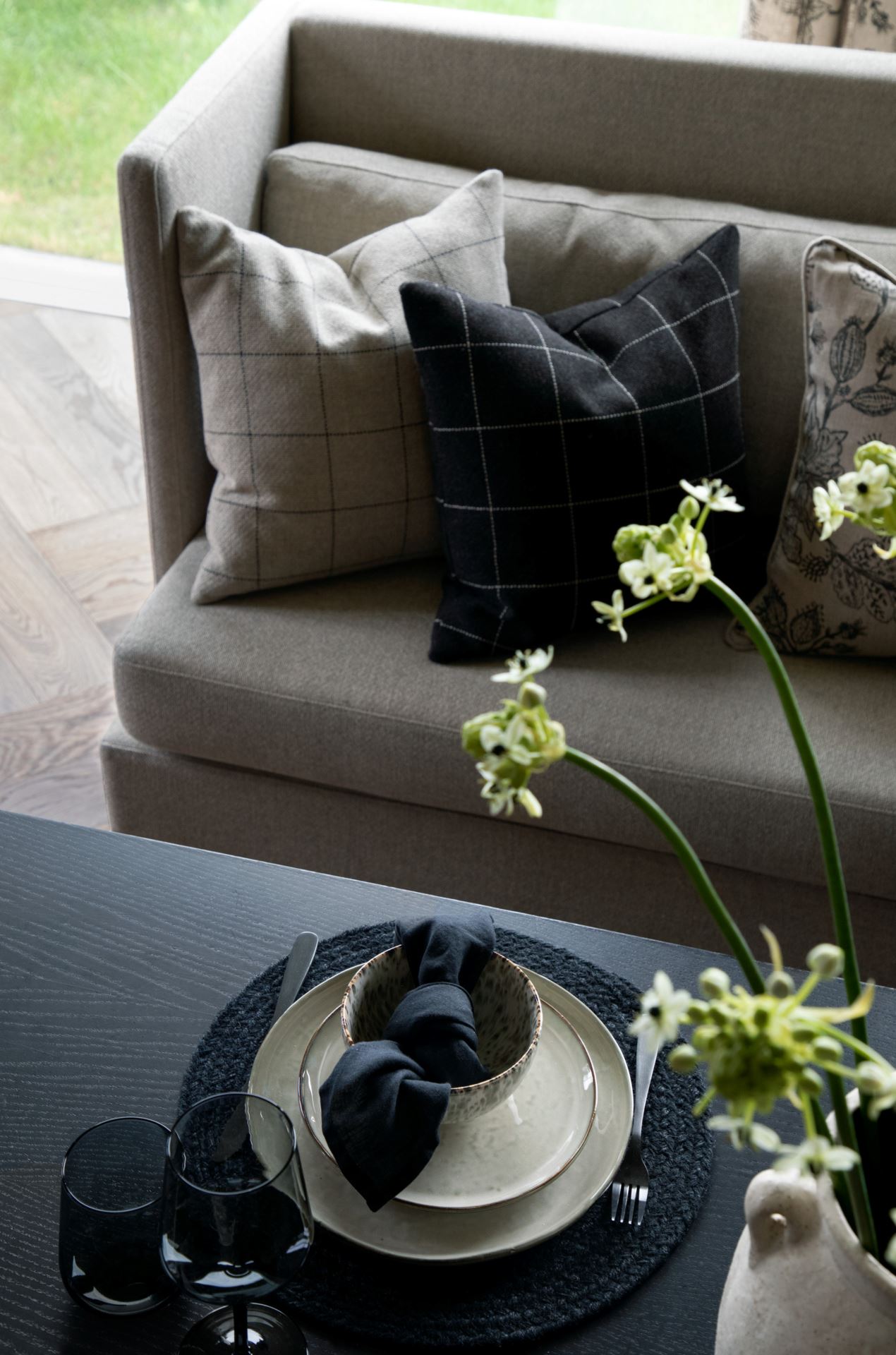 Kökssoffa beige - 9