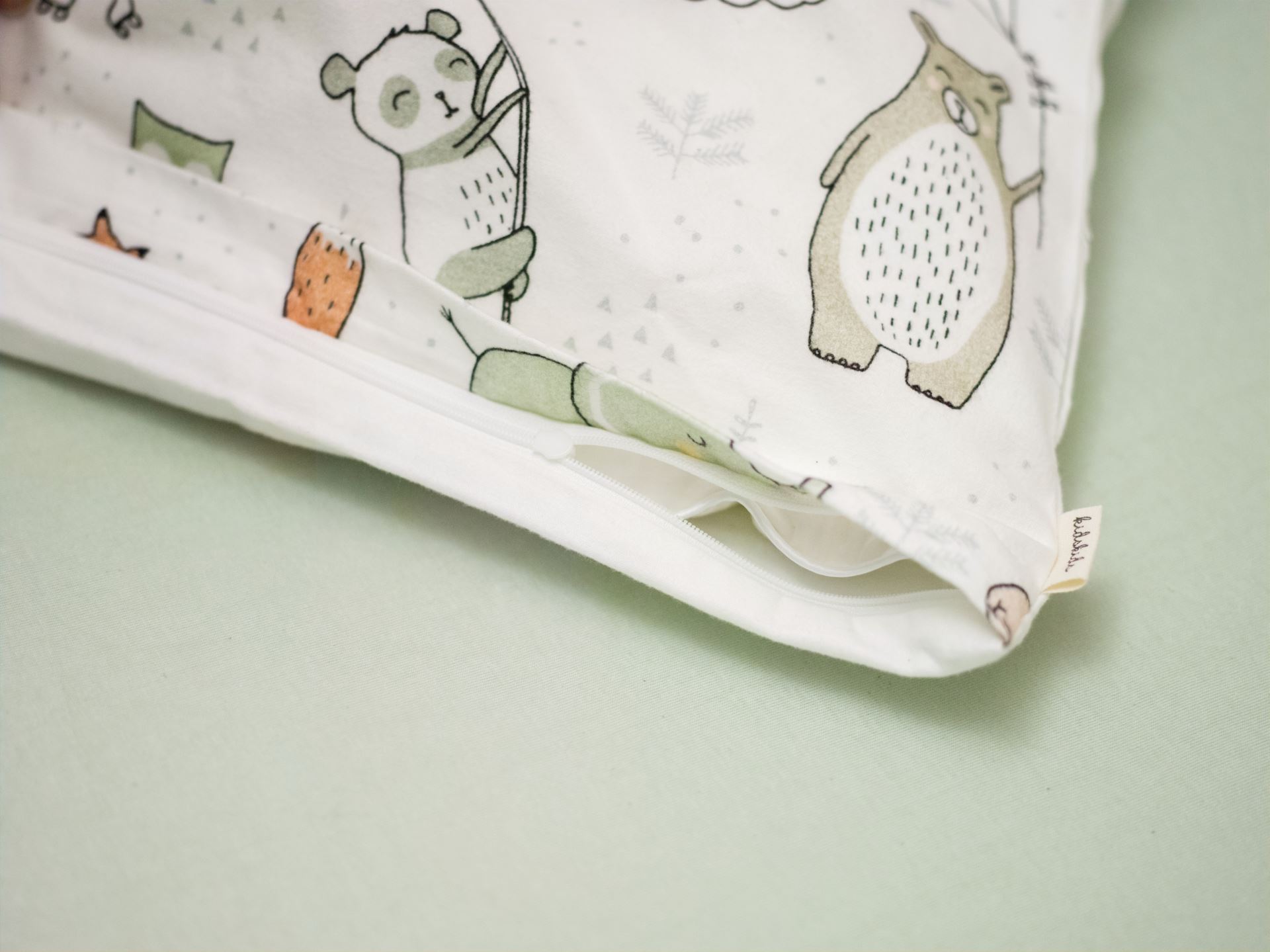 Flanell påslakanset multi - 3