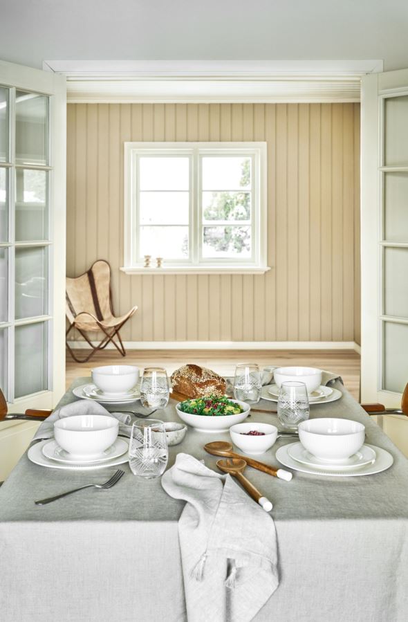 Frukosttallrik vit - 5