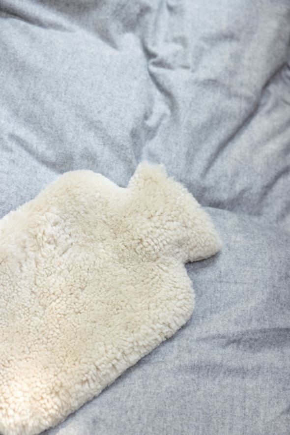 Värmeflaska beige - 10