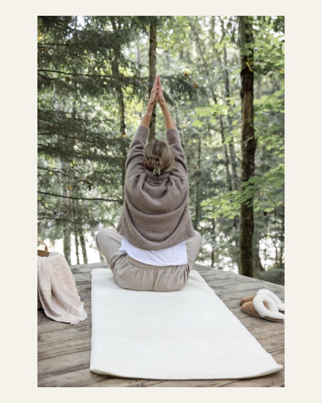 Yogamatta offwhite - 75x195 cm offwhite - 1