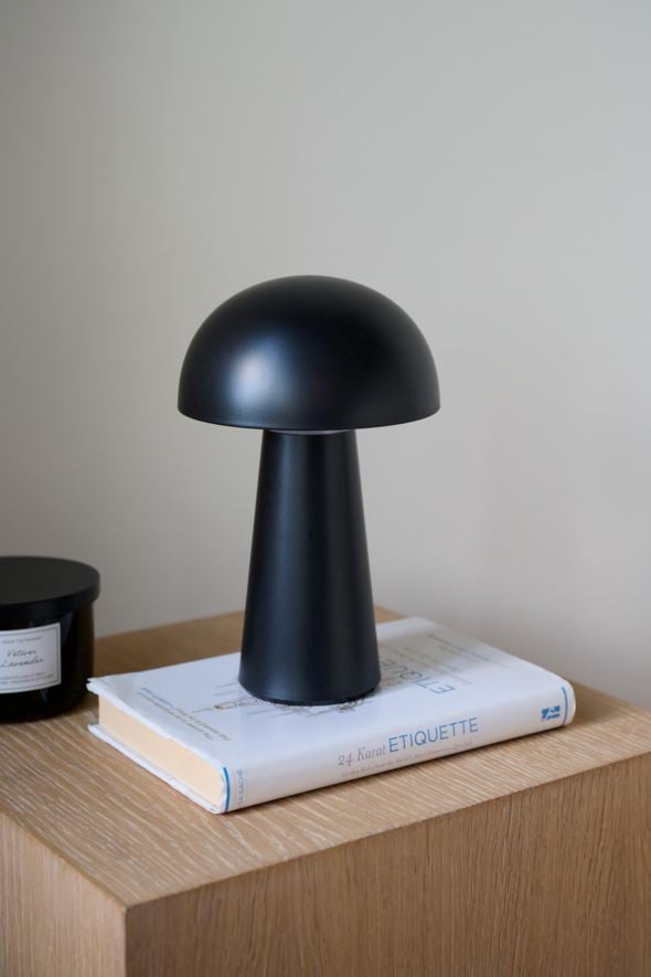 Batteridriven lampa svart - 2