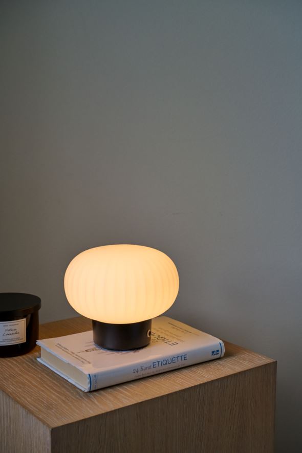 Batteridriven lampa svart - 3