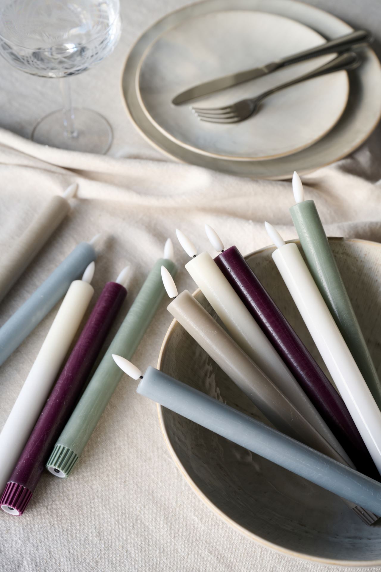 Led kronljus ljusblå - 3