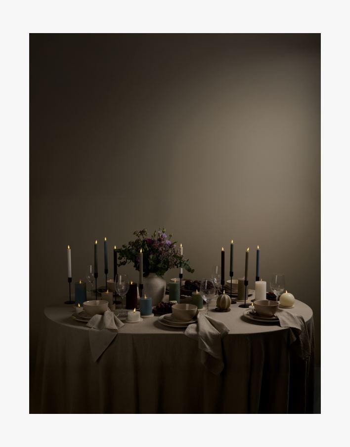 Led-blockljus sand - 7,5x7,5x15 cm sand - 1