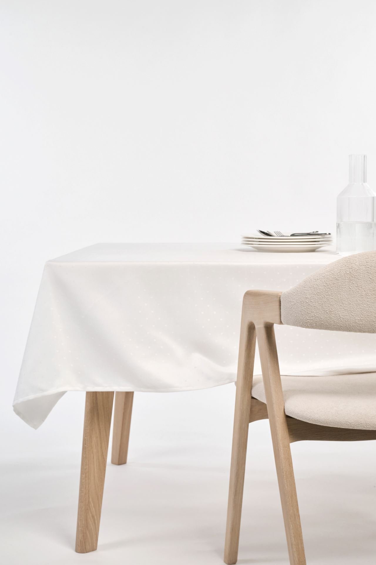 Duk  vit - 140x350 cm vit - 1