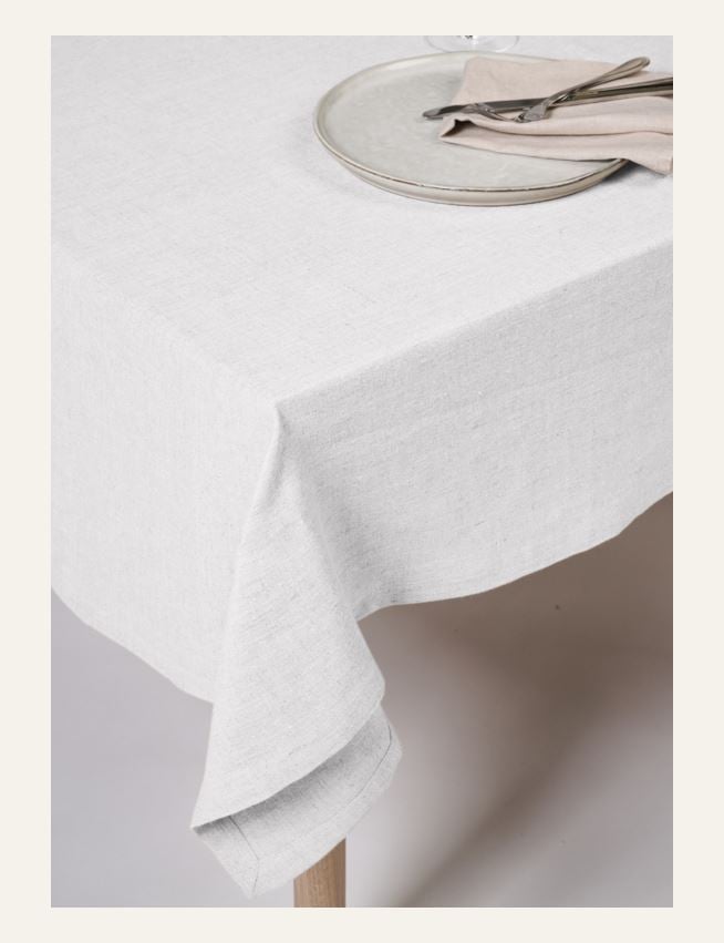 Linneduk vit - 3
