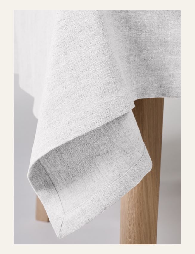 Linneduk vit - 2