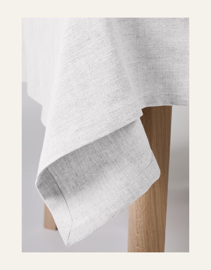 Linneduk vit - 2