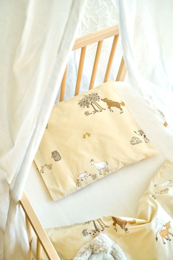 Påslakanset baby beige - 2