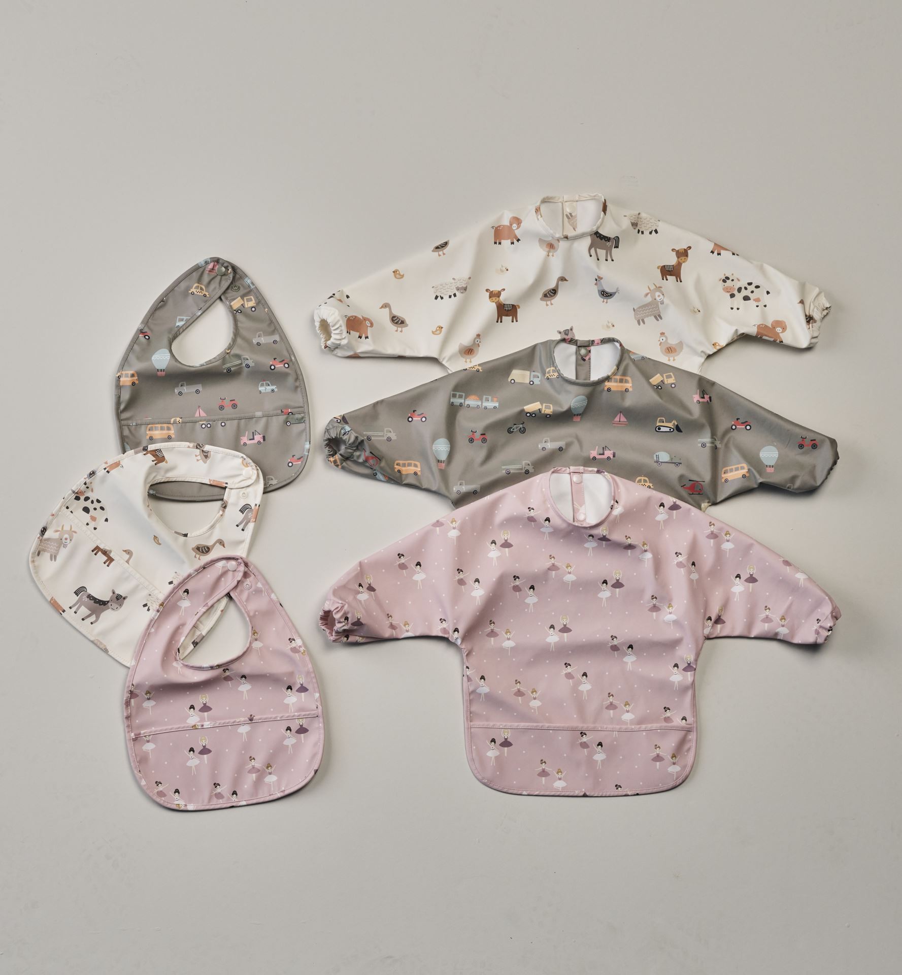 Haklapp med ärm                     beige - 2