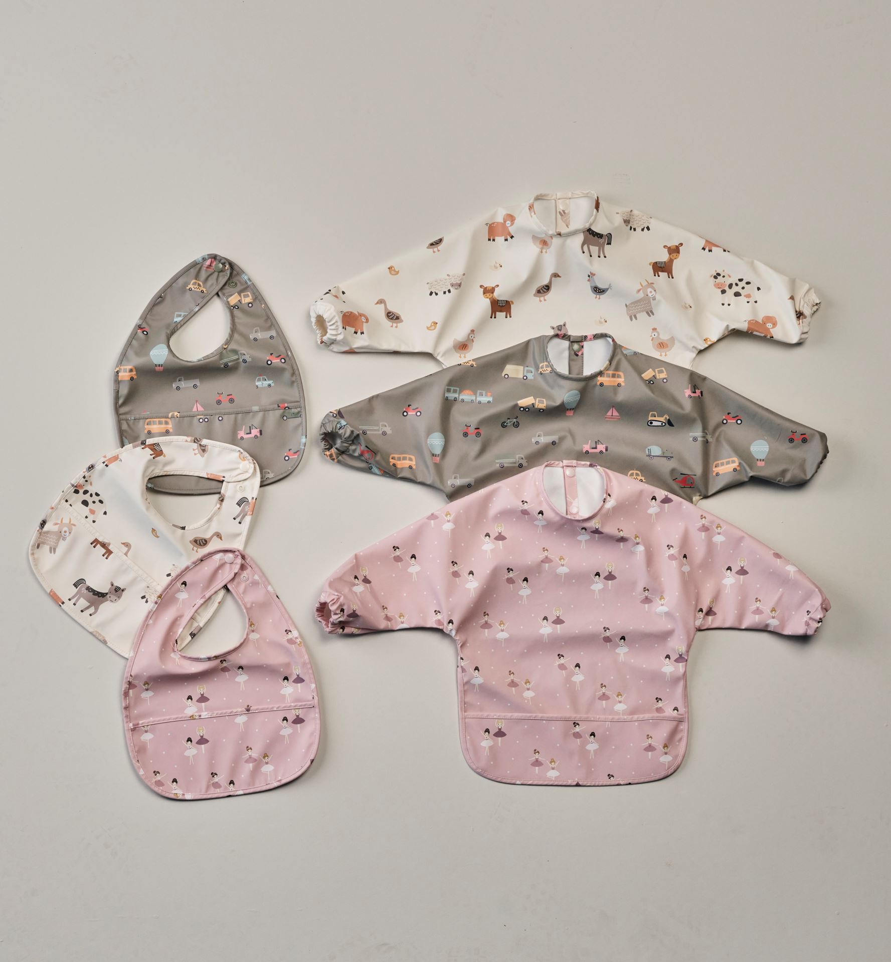 Haklapp med ärm beige - 2