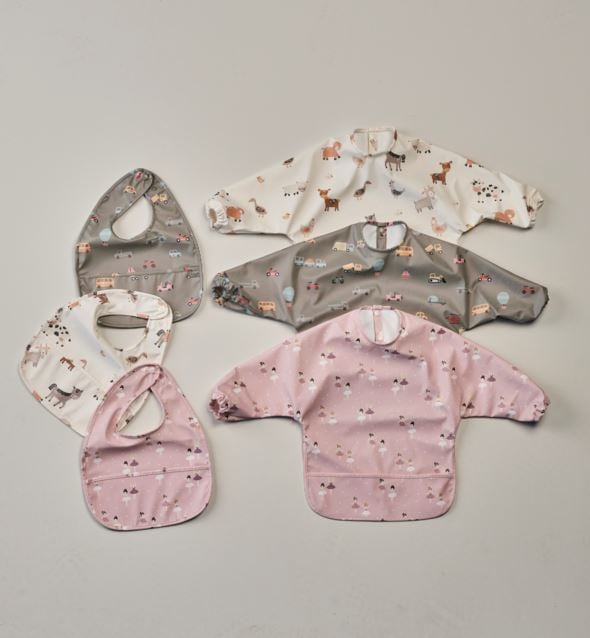 Haklapp med ärm beige - 2