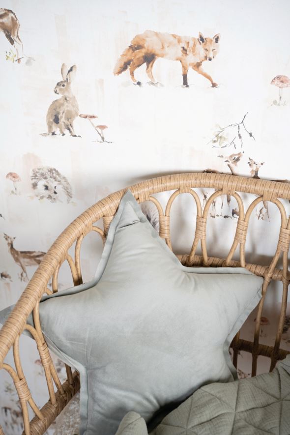 Prydnadskudde ljusgrön - 2