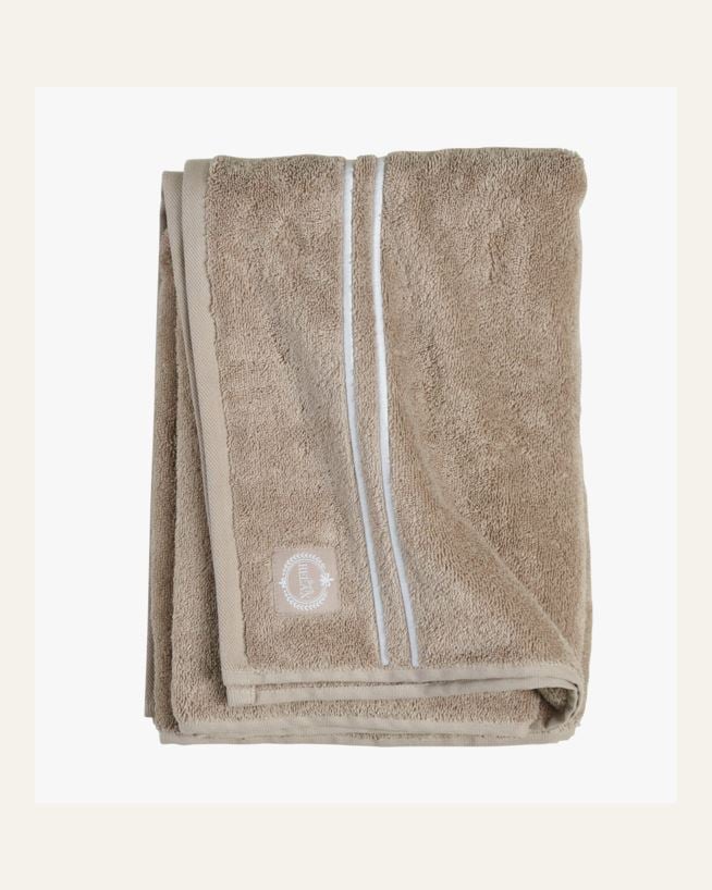 Handduk beige - 70x140 cm beige - 1