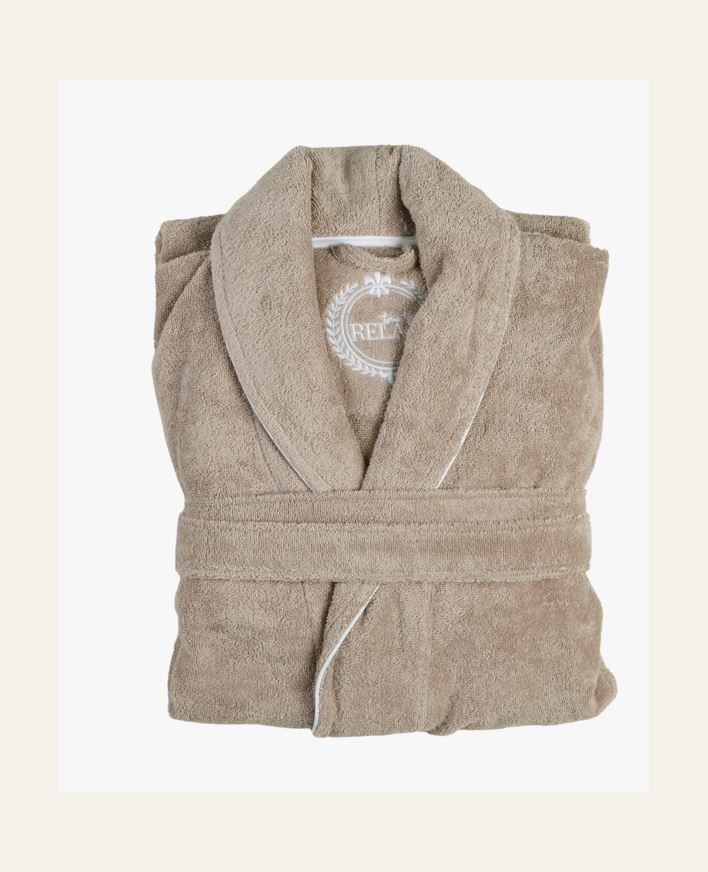 Morgonrock beige - L / XL beige - 1