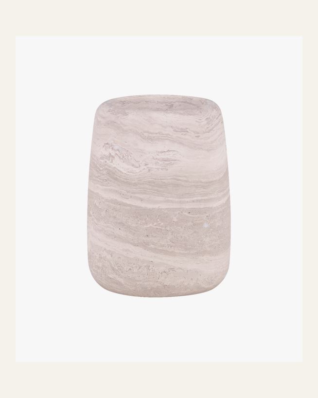 Tandborstmugg grå - 5x10,5 cm grå - 1