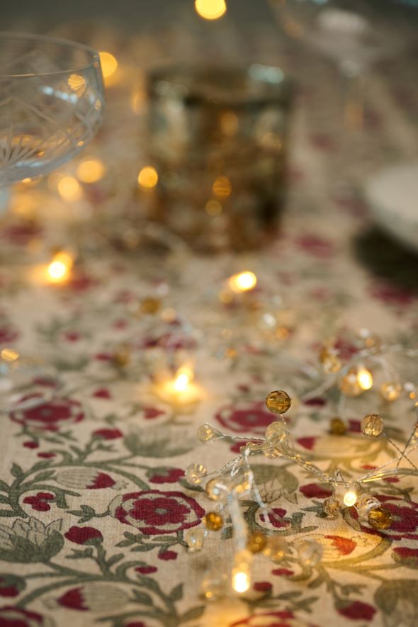 Led-ljusslinga champagne - 3