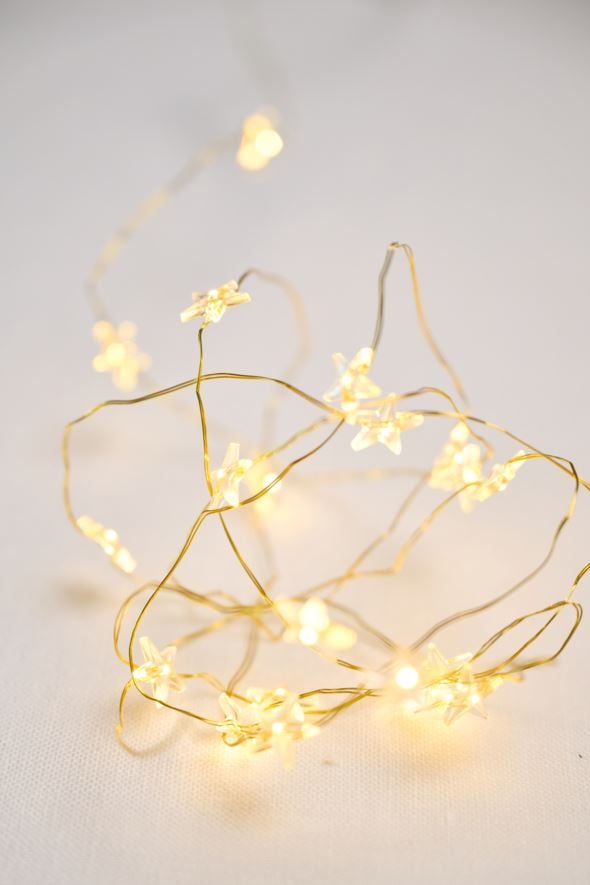 Led-ljusslinga silver - 2