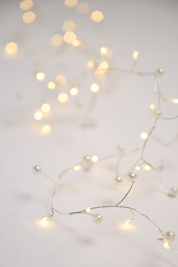 Led-ljusslinga silver - 3