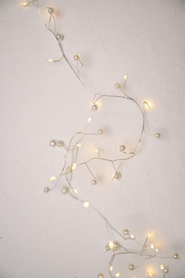 Led-ljusslinga silver - 4