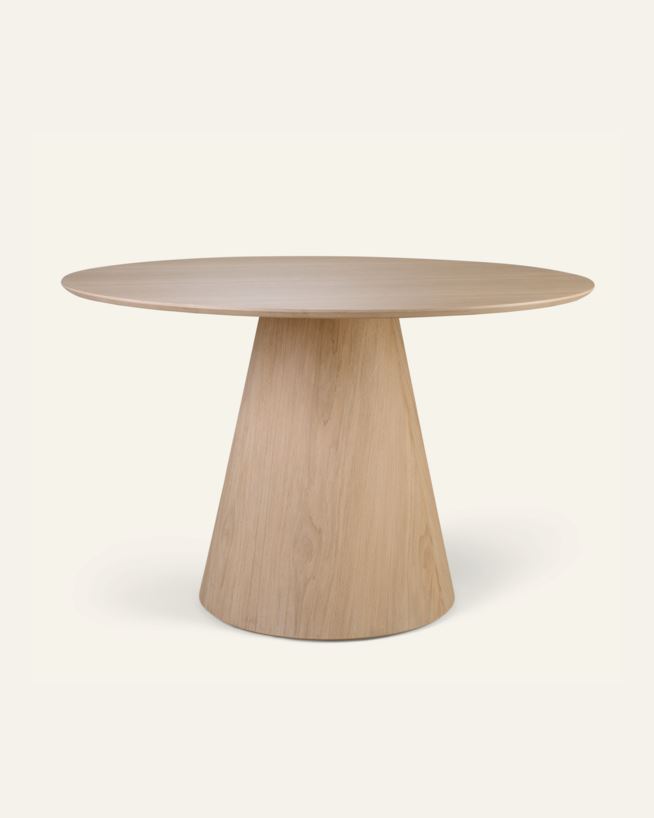 Matbord natur - ø120 cm natur - 1