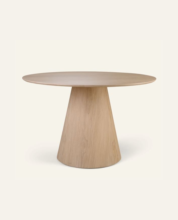 Matbord natur - ø120 cm natur - 1