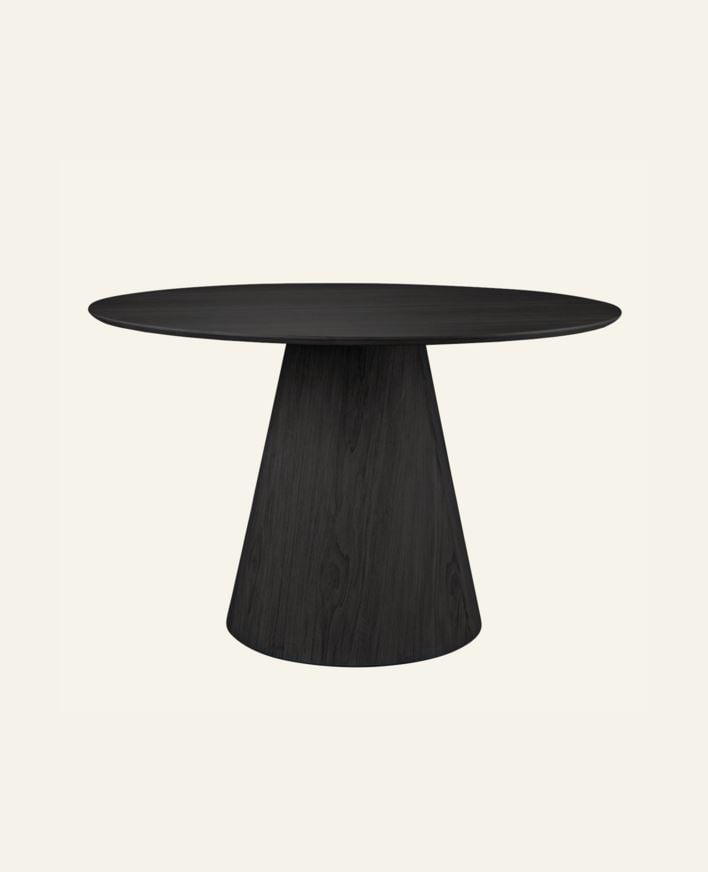 Matbord svart - ø120 cm svart - 1