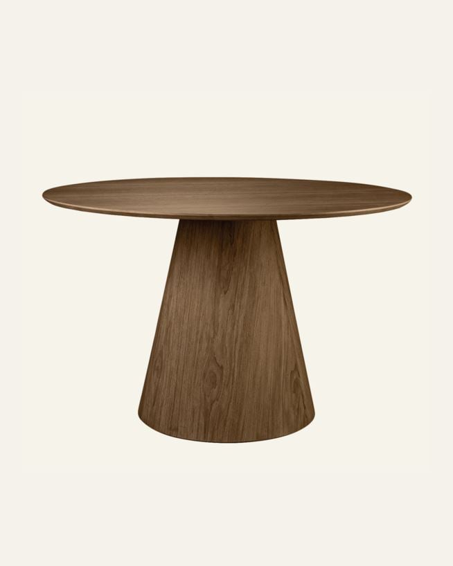 Matbord brun - ø120 cm brun - 1