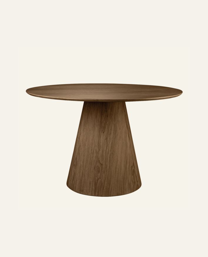 Matbord brun - ø120 cm brun - 1