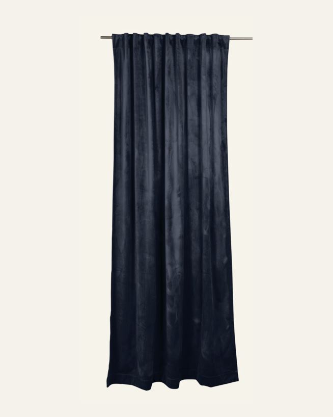 Gardin mörkblå - 135x240cm 7cm mörkblå - 1