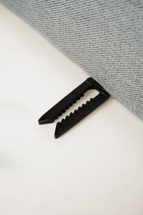 2 delar med schäslong vänster grå - 224x154x73 cm grå - 1