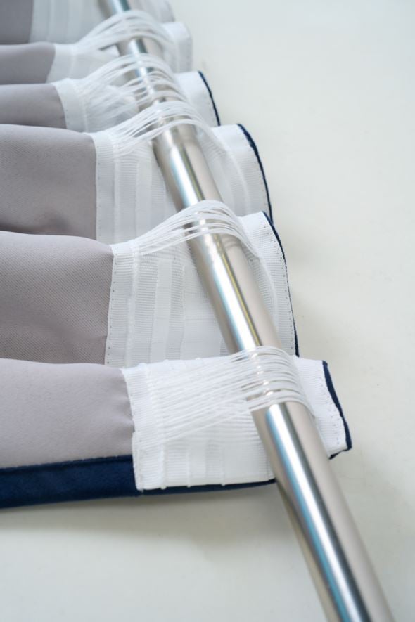 Ljusdämpande gardin blå - 3