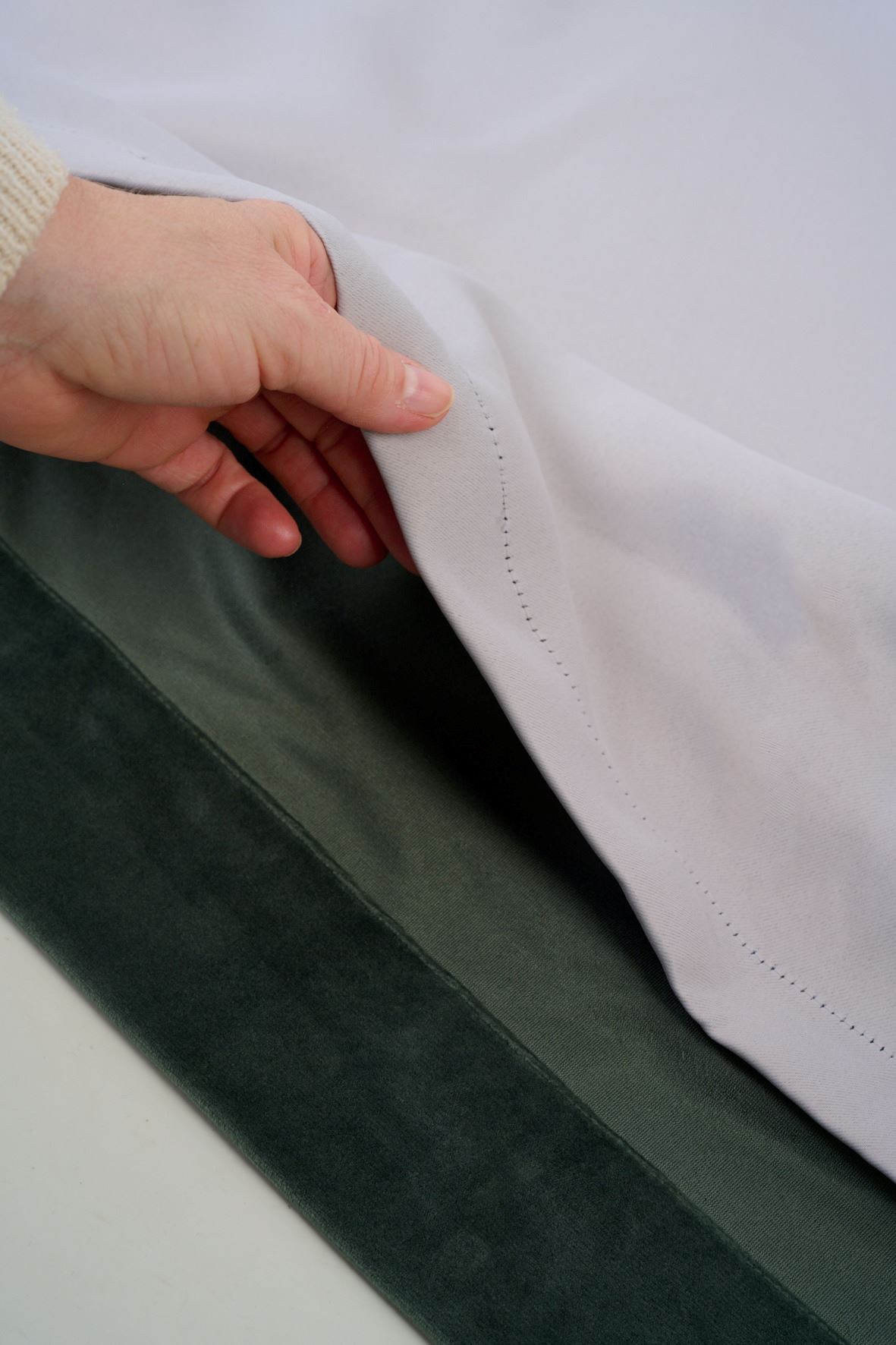 Ljusdämpande gardin grön - 3