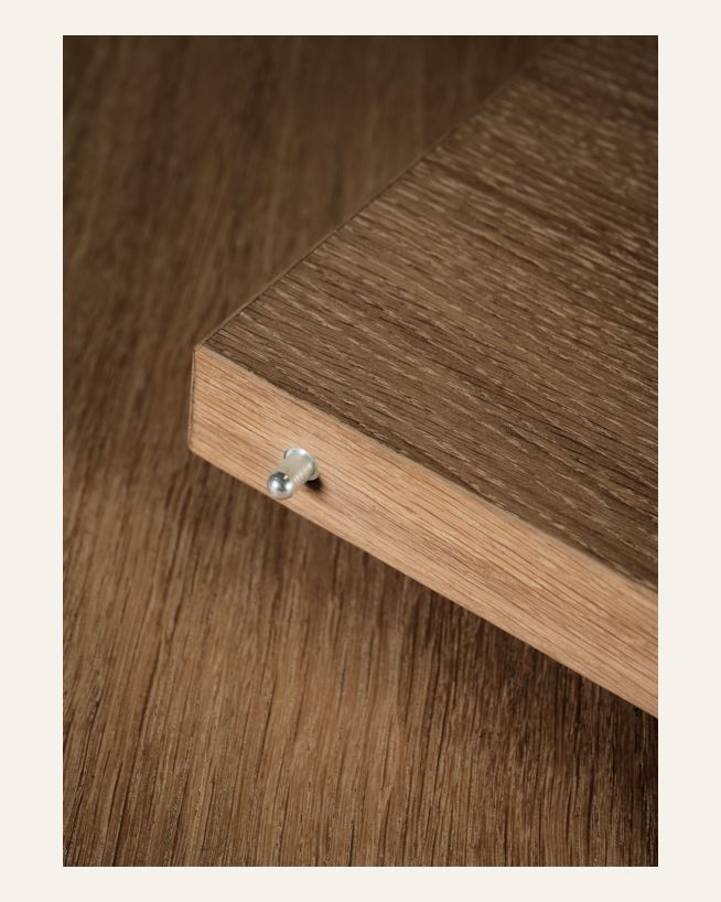 Iläggsskiva brun - 127x50cm brun - 1