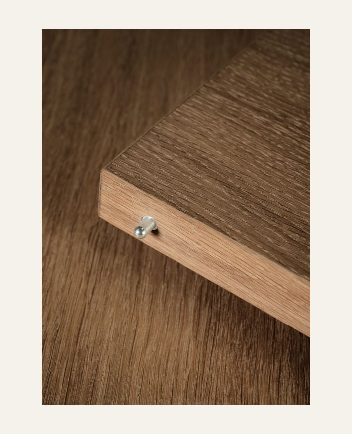 Iläggsskiva brun - 127x50cm brun - 1