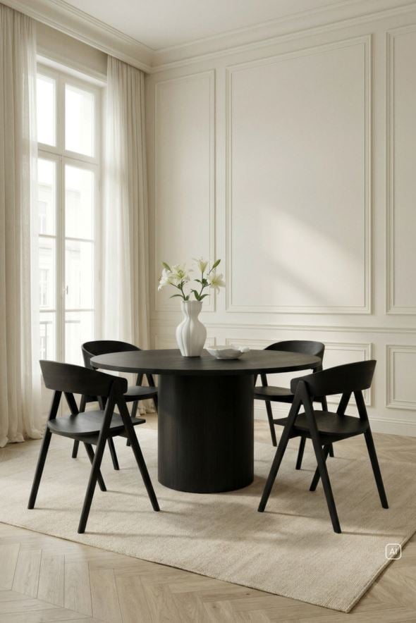 Matbord svart - 3