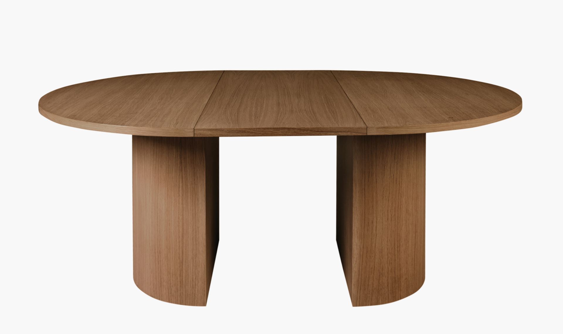 Matbord brun - ø 127 cm brun - 1