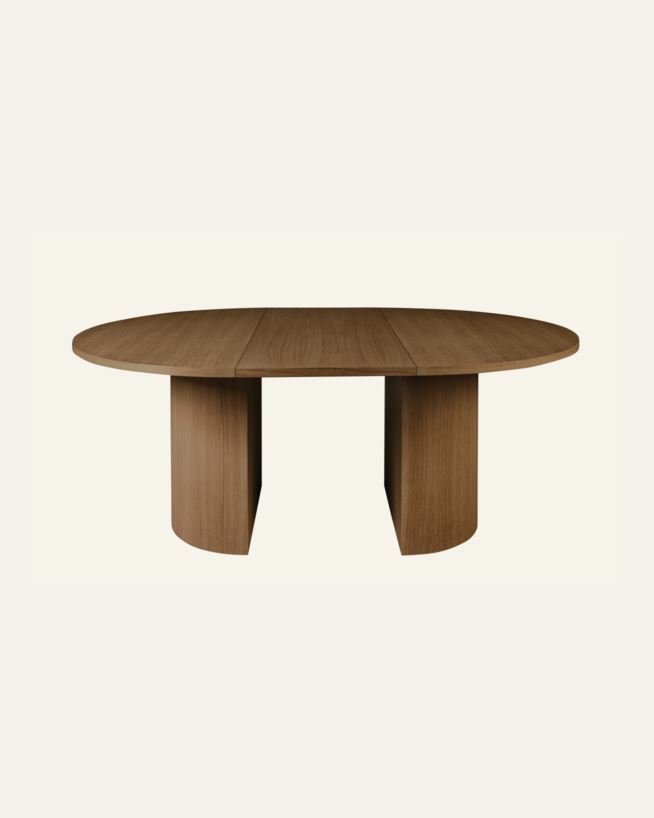 Matbord brun - ø127 cm brun - 1