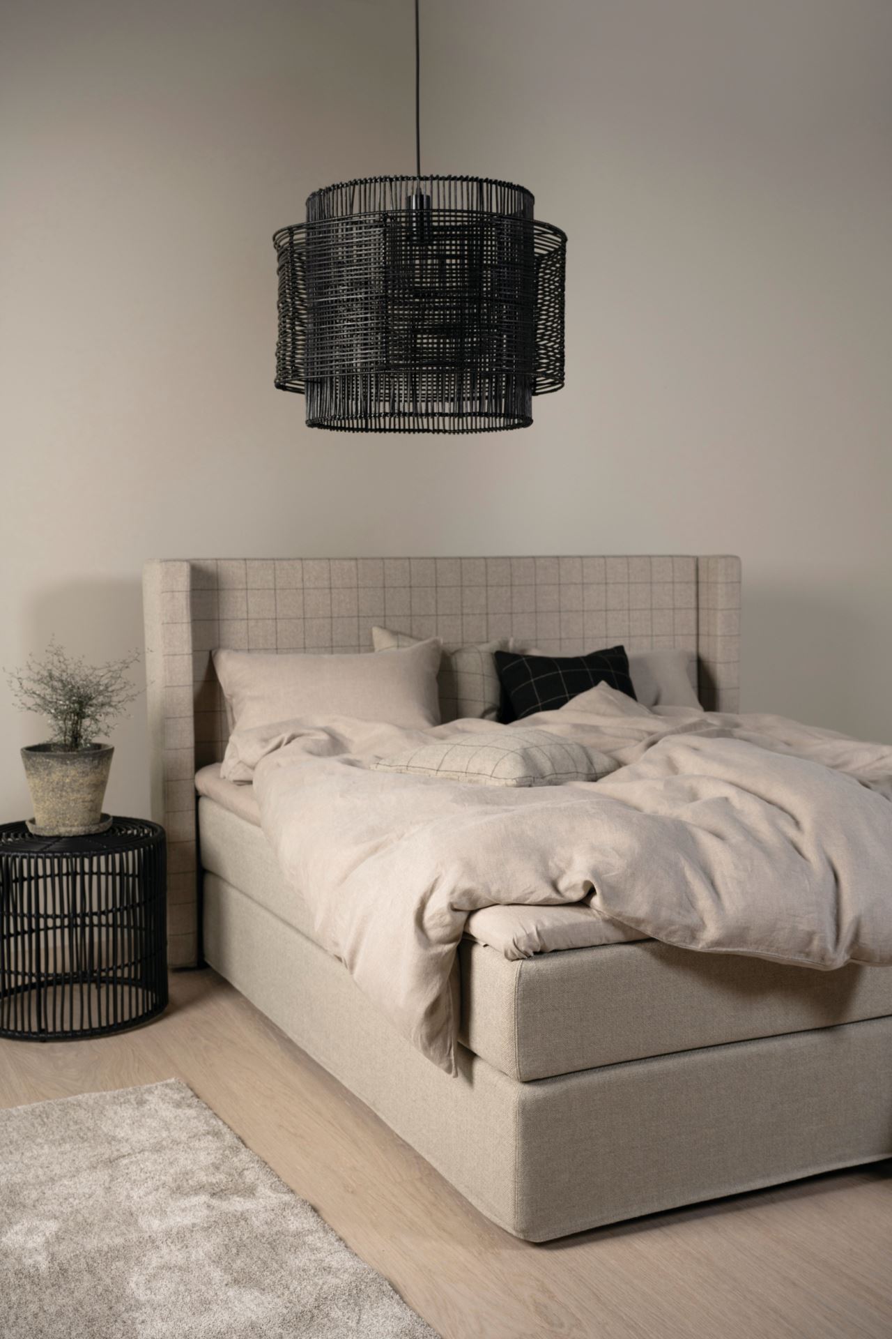 Kontinentalsäng beige - 8