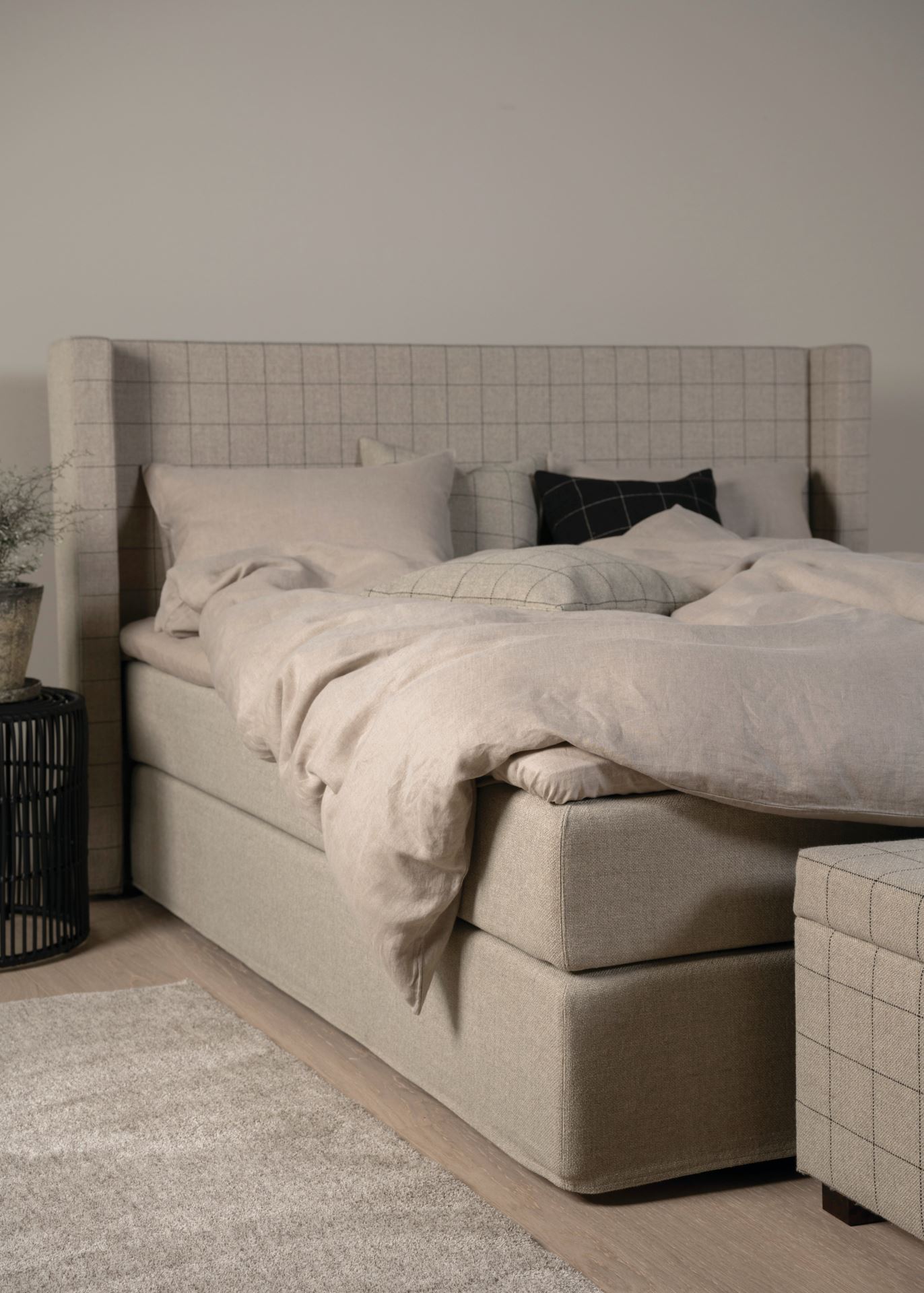 Kontinentalsäng beige - 7