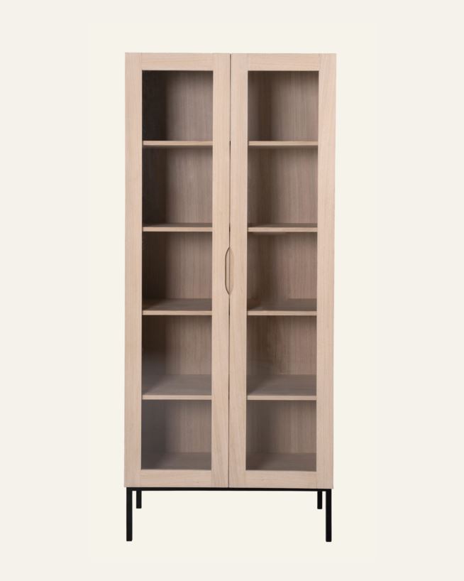 Skåp natur - 75x40x175 cm natur - 1