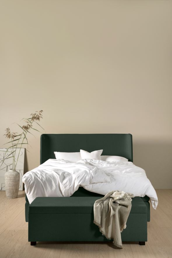 Sängbänk olivgrön - 3