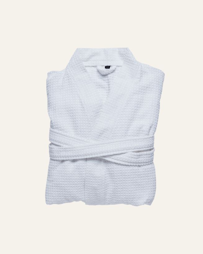 Morgonrock vit - S/M vit - 1