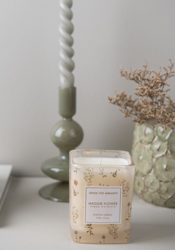 Doftljus beige - 270 g beige - 1