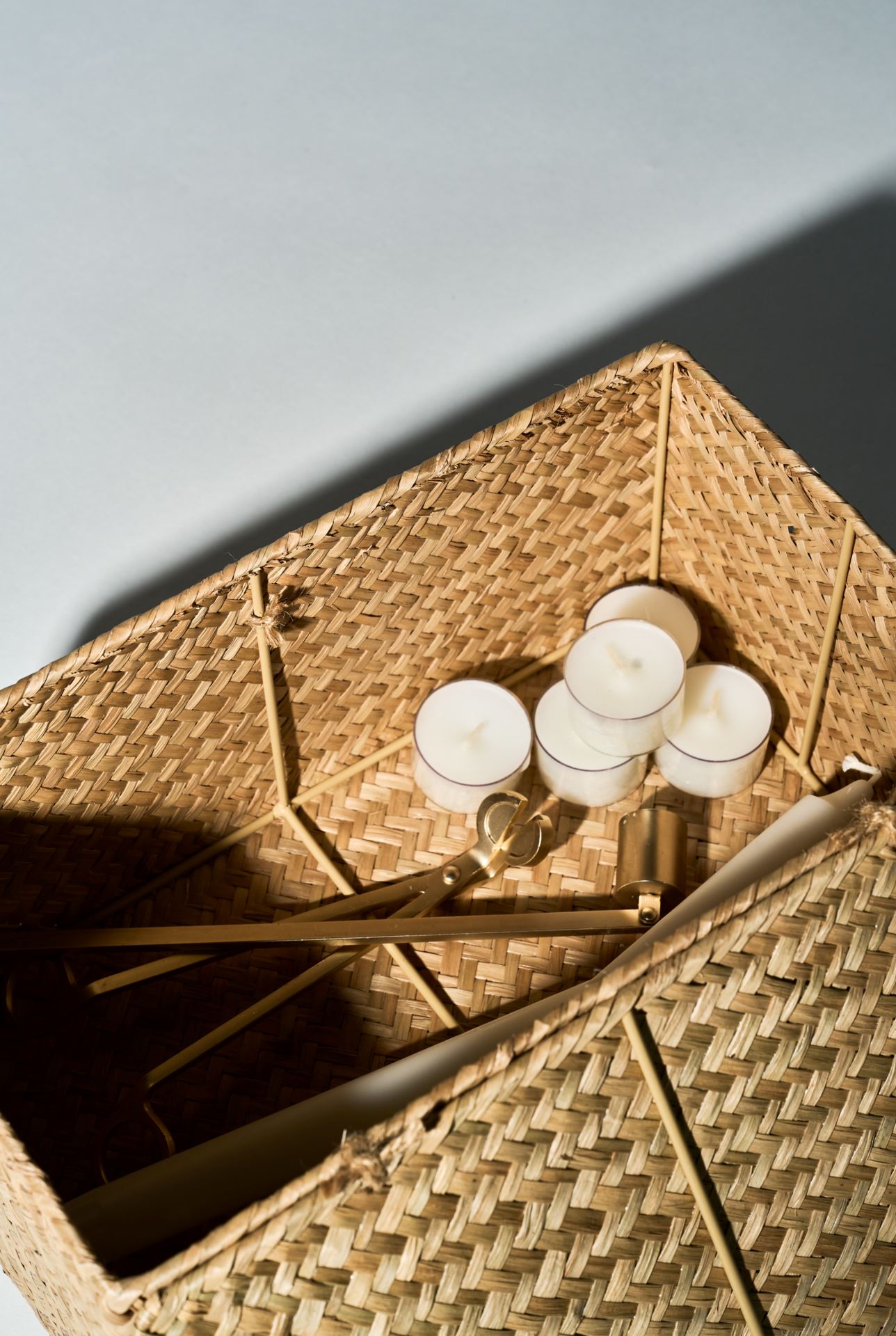 Förvaringskorg natur - 4