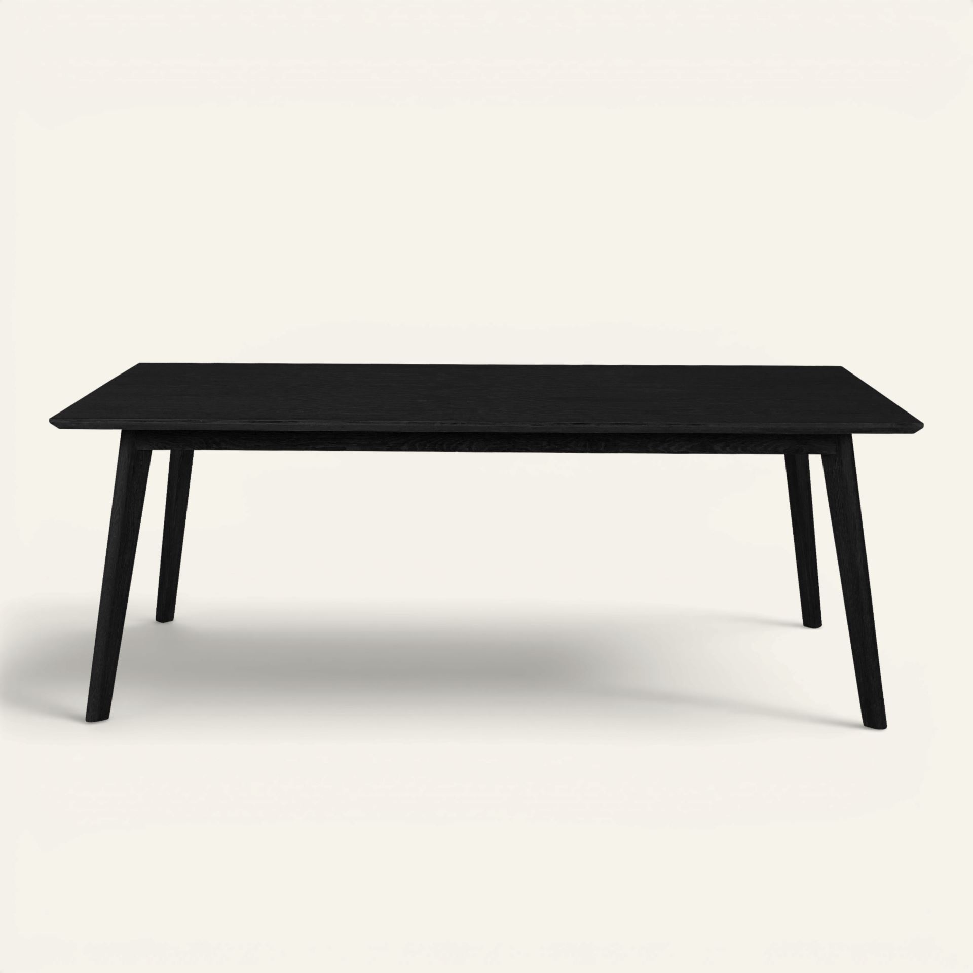 Matbord svart - 100x200x75 cm svart - 1