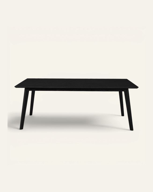 Matbord svart - 100x200x75 cm svart - 1