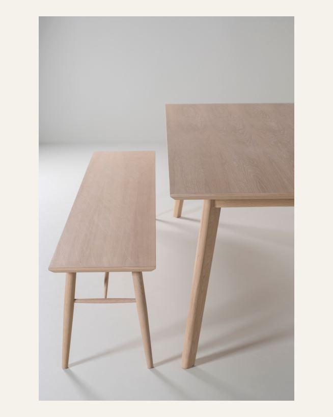Sittbänk natur - 40x190x45 cm natur - 1