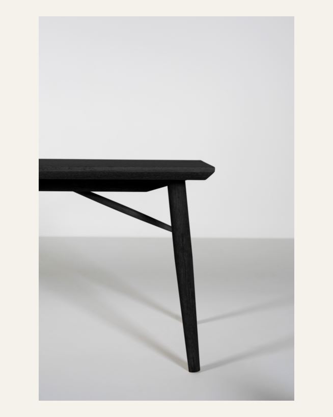 Sittbänk svart - 40x190x45 cm svart - 1